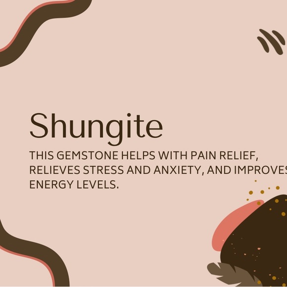 Handmade genuine gemstone bracelet. This Shungite bracelet is adjustable. - Picture 8 of 8